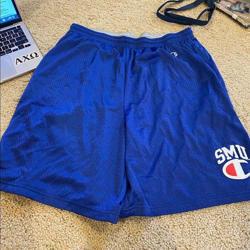 SMU basketball shorts !